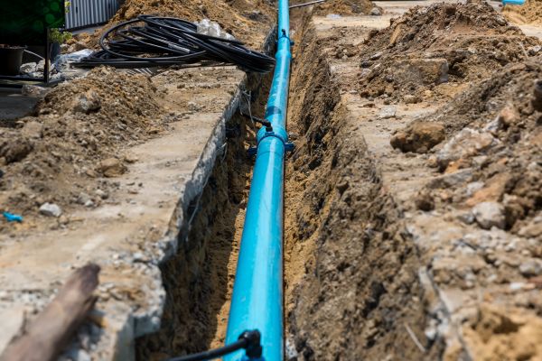 Water Pipeline Installation in Yorktown