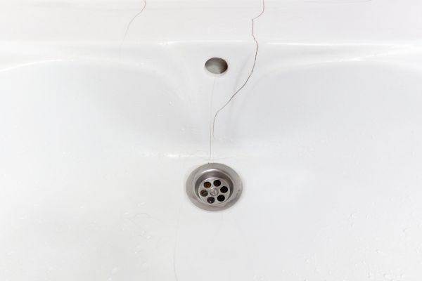 Sink Crack Sealing in Yorktown