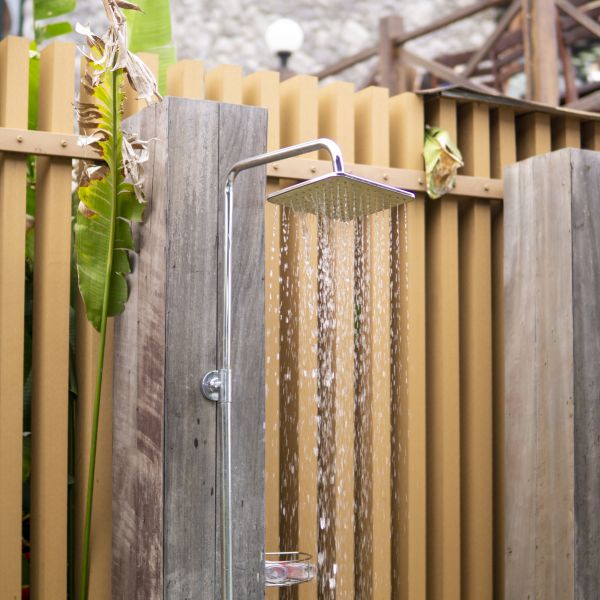 Cost of Outdoor Shower Plumbing in Yorktown