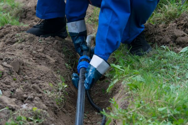 Burst Water Line Repair in Yorktown