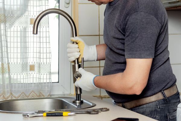 Kitchen Faucet Leak Repair in Yorktown
