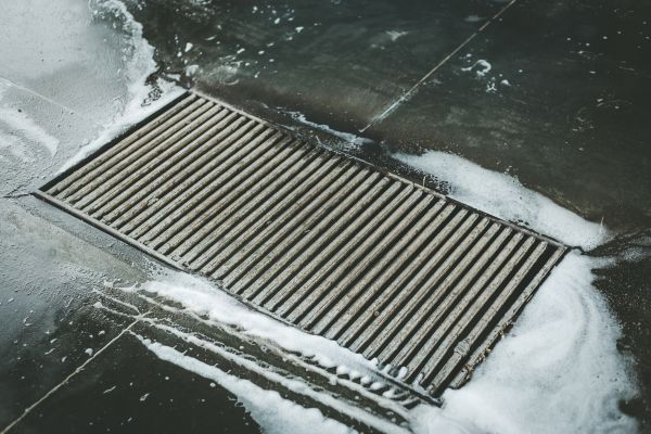 Garage Drainage Installation in Yorktown