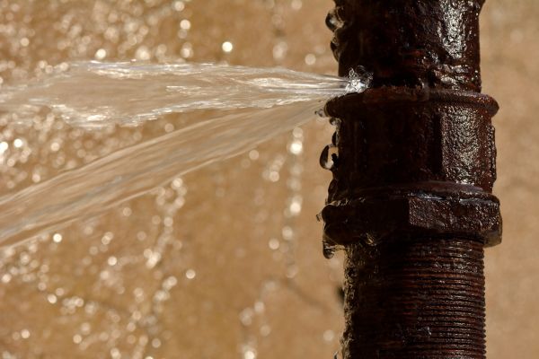 Busted Pipe Repair in Yorktown