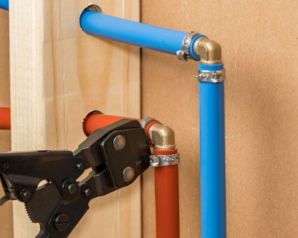 Pex Piping Installation in Yorktown