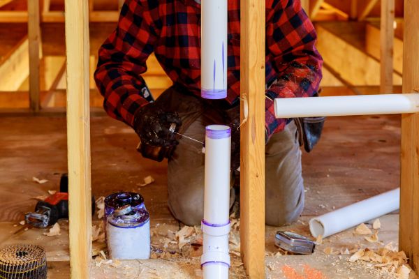 PVC Piping Installation in Yorktown
